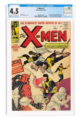 X-Men #1 (Marvel, 1963) CGC VG+ 4.5 Cream To Off-White Pages Comic Book