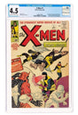 X-Men #1 (Marvel, 1963) CGC VG+ 4.5 Cream To Off-White Pages Comic Book