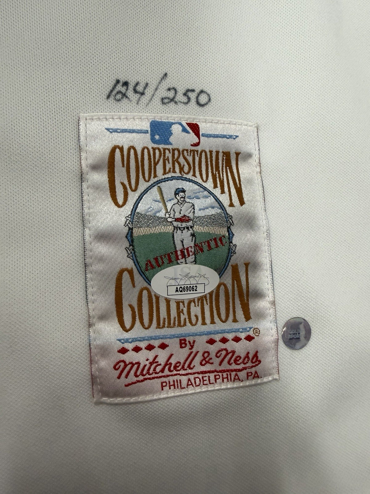 Nolan Ryan 383 K’s Signed Authentic M&N Angels Jersey JSA