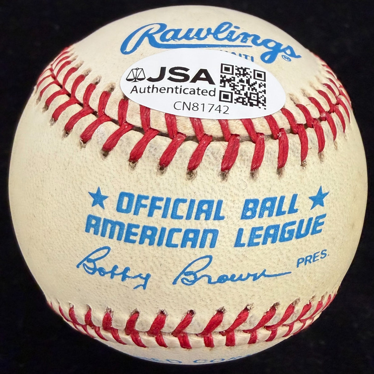 Sal Maglie Signed Baseball JSA