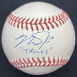 Mike Trout Trouty Signed Baseball MLB Holo