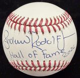 Andruw Rudolf Jones Full Name HOF 2026 Signed Baseball Beckett Witness 