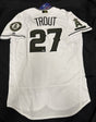 Mike Trout Signed Authentic Memorial Day Angels Jersey MLB Holo