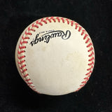 Vada Pinson Signed Baseball JSA