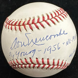 Don Newcombe Cy Young 1956 NL MVP Signed Baseball Tristar MLB Holo