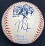 Mike Trout 1st Game At Angel Stadium Signed 2010 Future’s Game Baseball MLB Holo