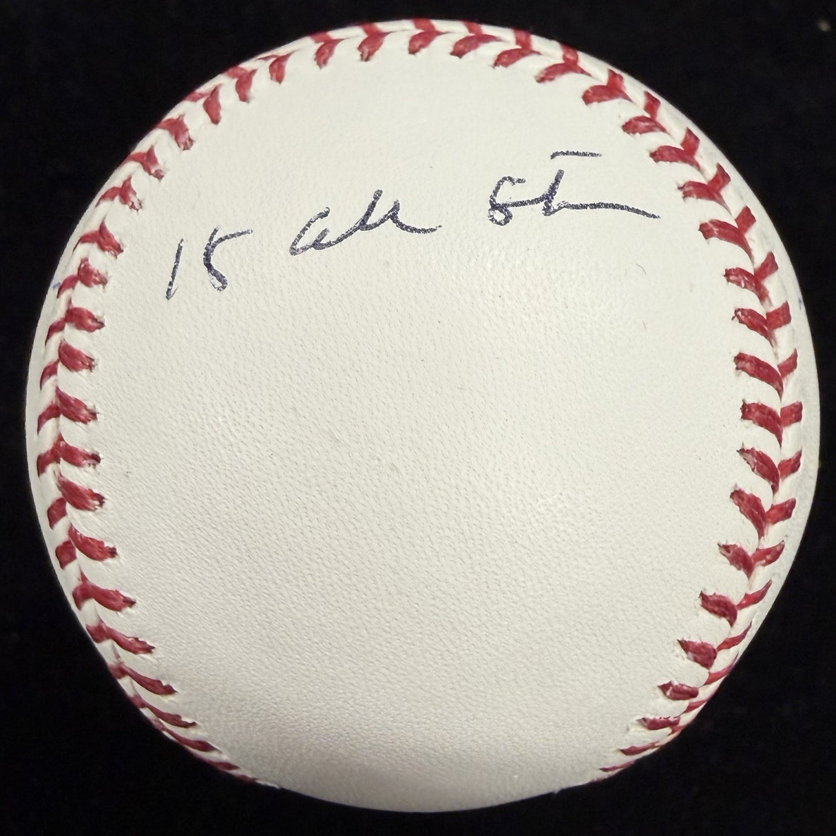 Carl Yastrzemski HOF 89 Signed Stat Baseball PSA/DNA