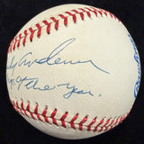 George Sparky Anderson Detroit Tigers Manager Of Year Signed Baseball JSA