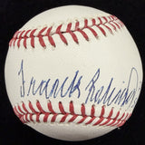Frank Robinson 2943 Hits 586 HR Signed Baseball JSA