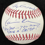Kevin Costner Ray Kinsella Field Of Dreams Quote Signed Baseball SWAU