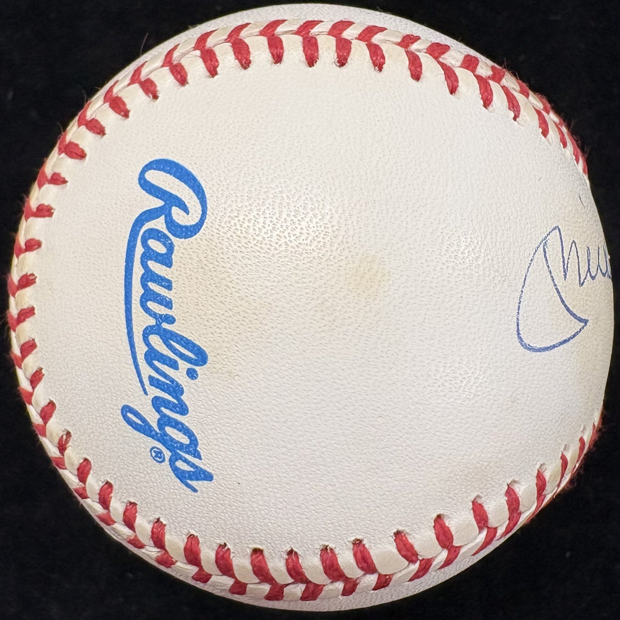 Mickey Mantle No. 7 signed Baseball Upper Deck Hologram UDA