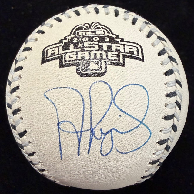 Albert Pujols Signed 2003 All Star Game Logo Baseball Beckett Witness Holo Only