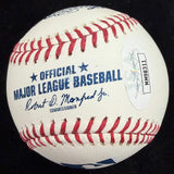 Trevor Bauer Rachel Luba Signed Baseball JSA