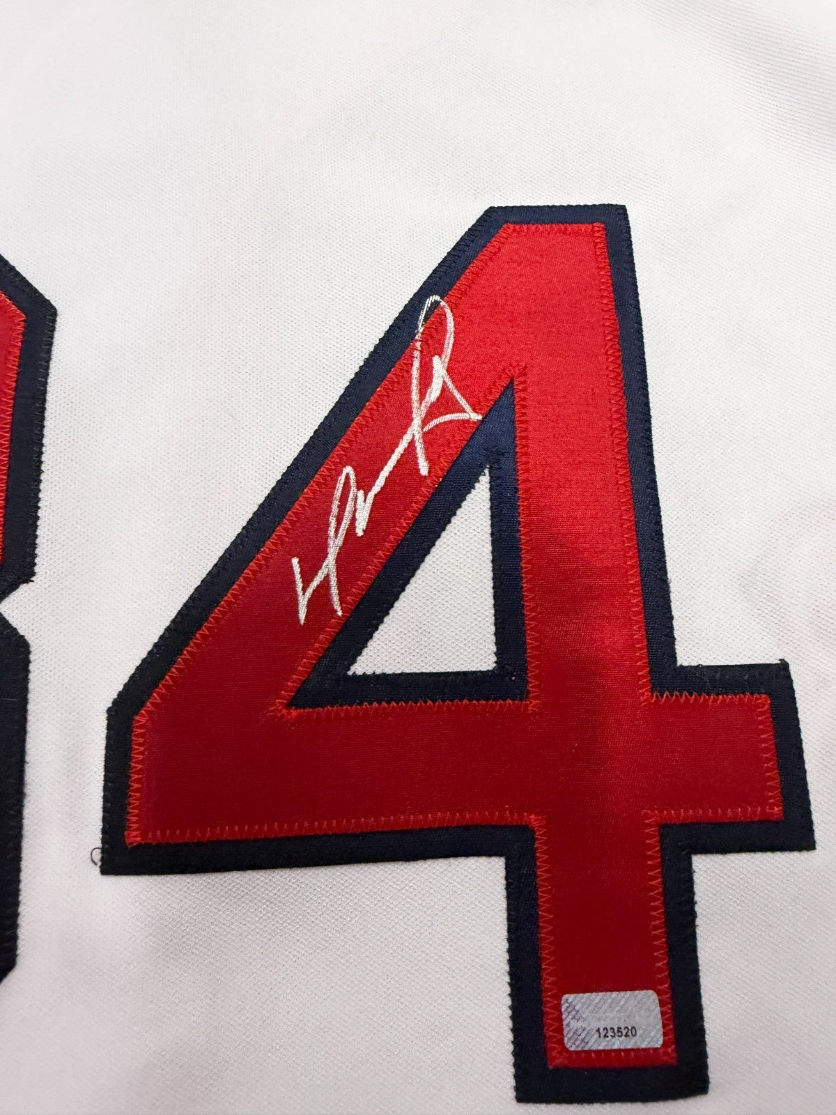 David Ortiz Signed Authentic Red Sox Majestic Jersey New England Picture Co Holo