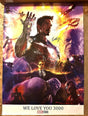 Robert Downey Jr. Signed Iron Man Poster Beckett Witness Holo Avengers