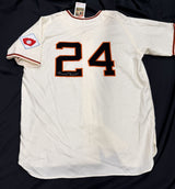 Willie Mays Signed Authentic New York Giants M&N Jersey PSA/DNA LOA