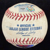 Joe Mauer Signed Career Hit 1122 Game Used Baseball MLB Holo
