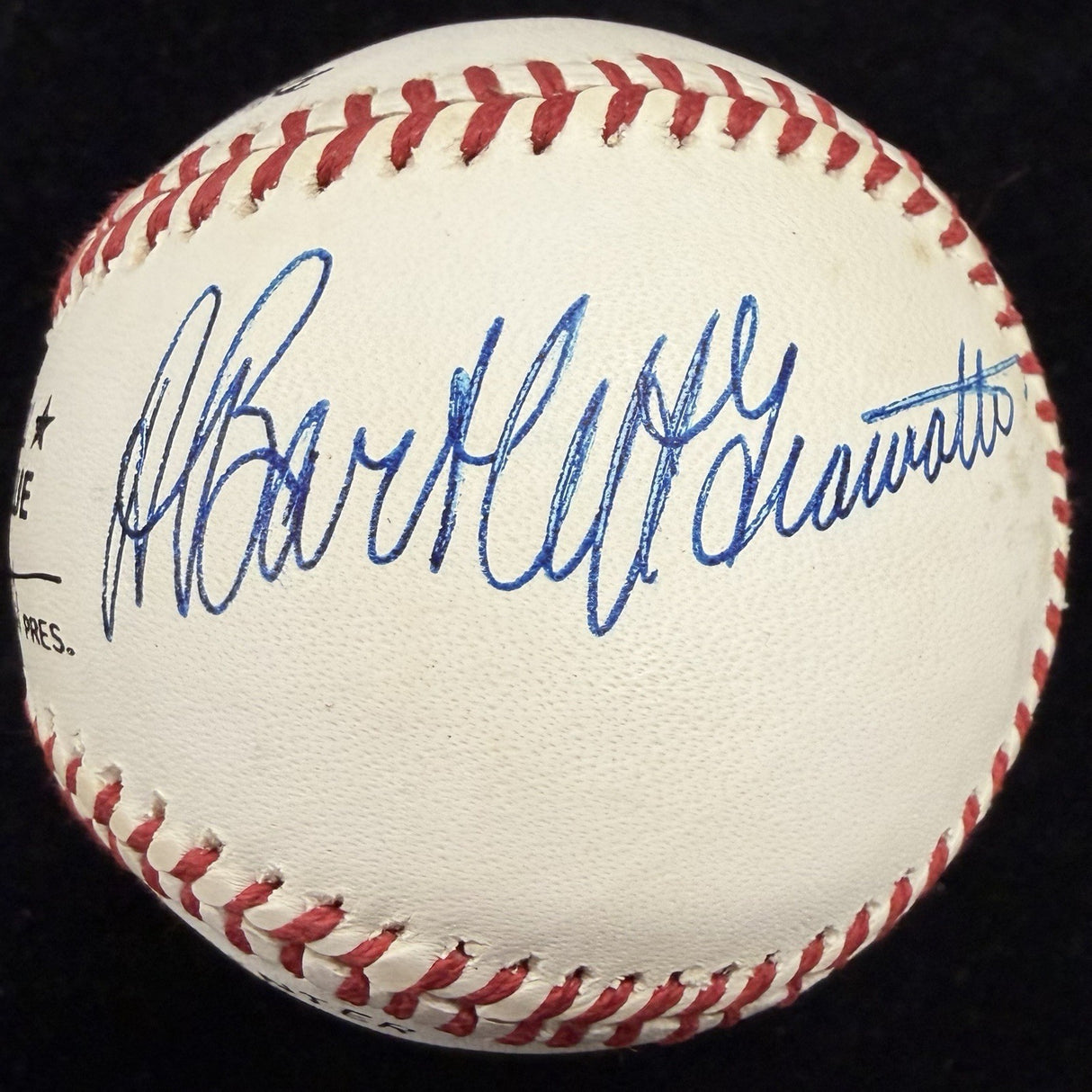 Pete Rose Bart Giamatti Dual Signed Baseball JSA