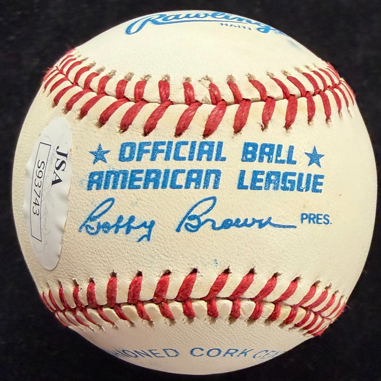 Frank Thomas Rookie Signature Signed Baseball JSA