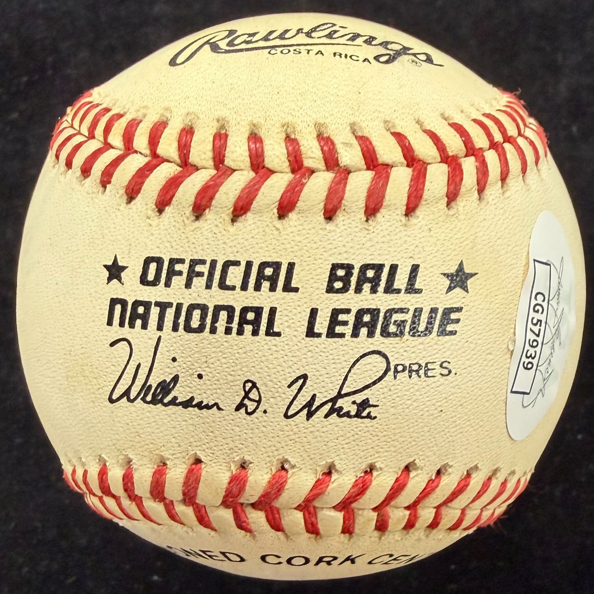 Willie “Pops” Stargell Signed Nickname Baseball JSA
