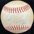 Barry L. Bonds Rookie Signature Signed Official Feeney NL Baseball JSA