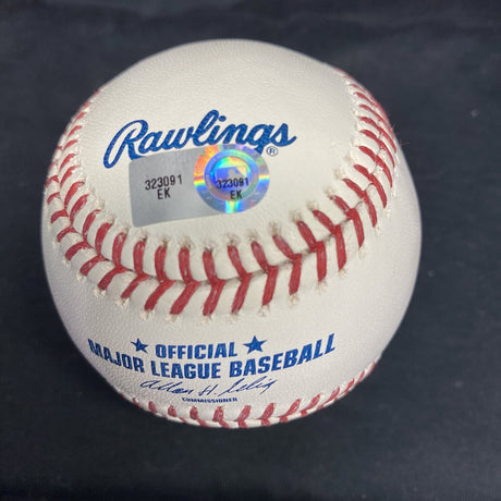 Mike Trout Signed MLB Debut Angels 50th Logo Baseball Rookie Sig MLB Holo 