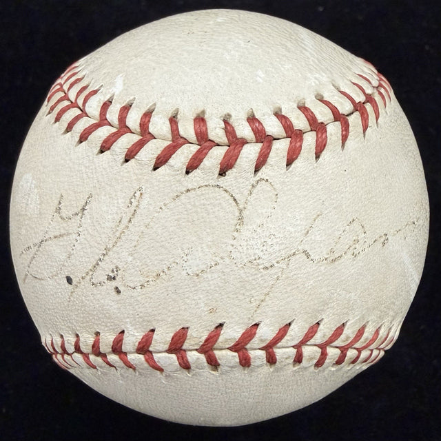 Grover Cleveland Alexander Single-Signed Reach Baseball PSA/DNA LOA Graded 4.5