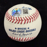 Andruw Jones HOF 2026 Signed Baseball Beckett Witness Holo