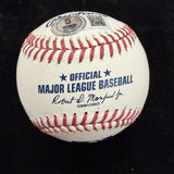 Andruw Rudolf Jones HOF 2026 Signed Stat Baseball Beckett Witness Holo