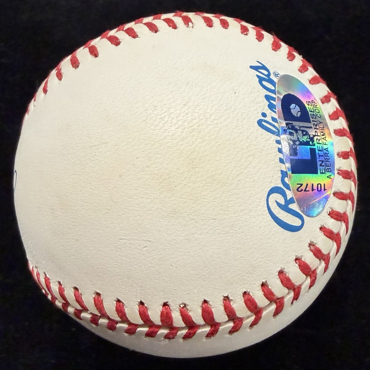Larry Yogi Berra Nickname Signed Baseball JSA