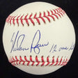 Nolan Ryan 12 One Hitters Signed Baseball TRISTAR Holo