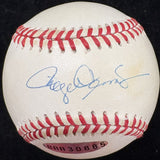 Roger Clemens Signed Baseball Upper Deck Hologram