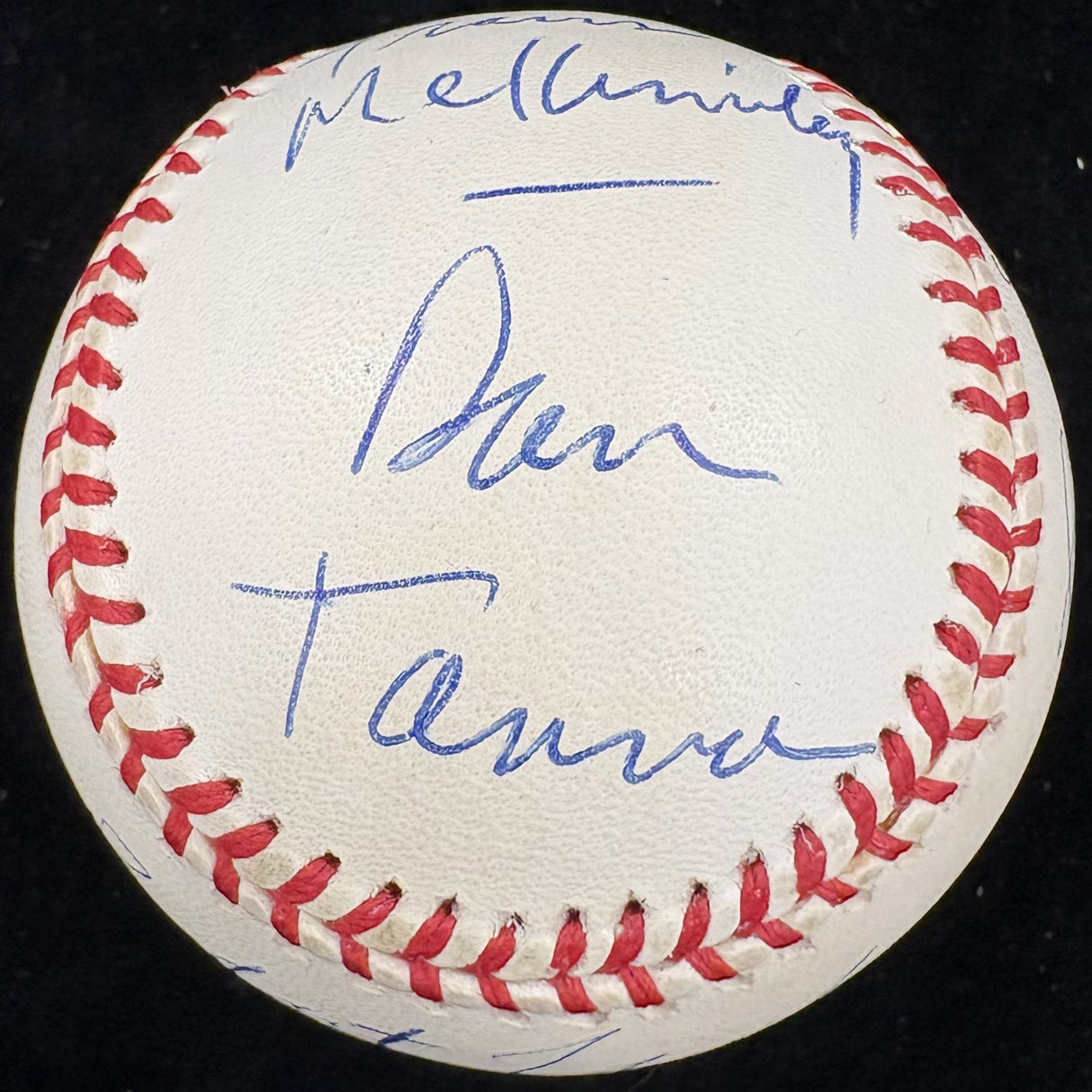 Robert Urich Signed Baseball JSA