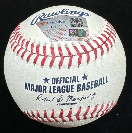 Chase Utley Signed Philadelphia Phillies City Connect Logo Baseball Fanatics 