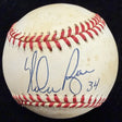 Nolan Ryan #34 Signed Baseball JSA