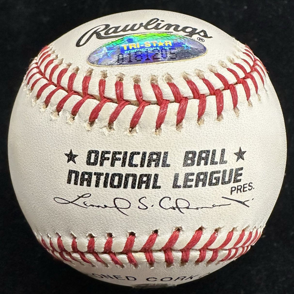 Don Newcombe Cy Young 1956 NL MVP Signed Baseball Tristar MLB Holo