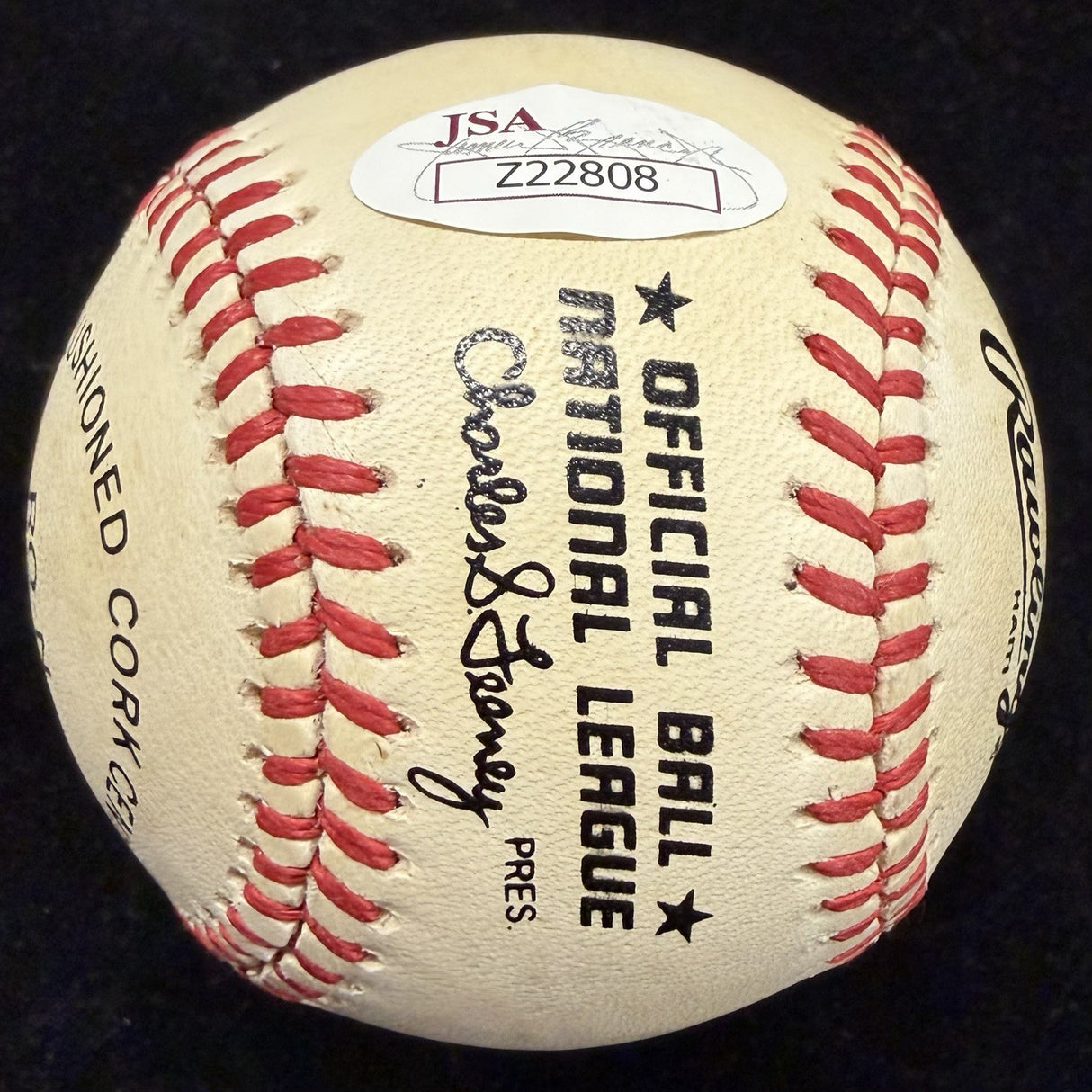 Cool Papa Bell Black Ty Cobb Nickname Signed Baseball JSA Holo Only 