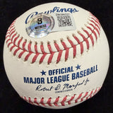 Yadier Molina Full Name Signed Stat Baseball Beckett Witness Holo