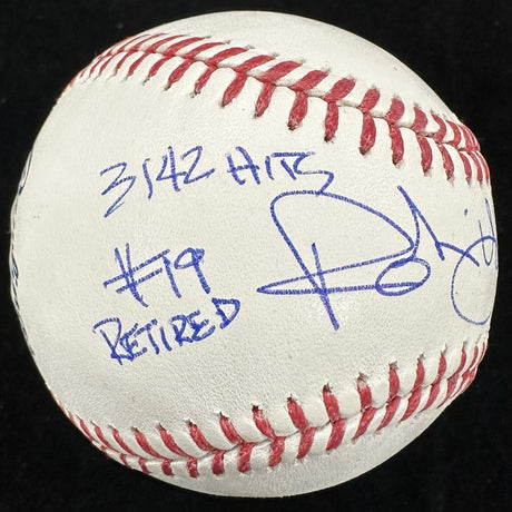 Robin Yount HOF MVP Signed Stat Baseball PSA Beckett Holograms 