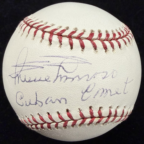 Minnie Minoso Cuban Comet Nickname Signed Baseball JSA Witness Holo Only