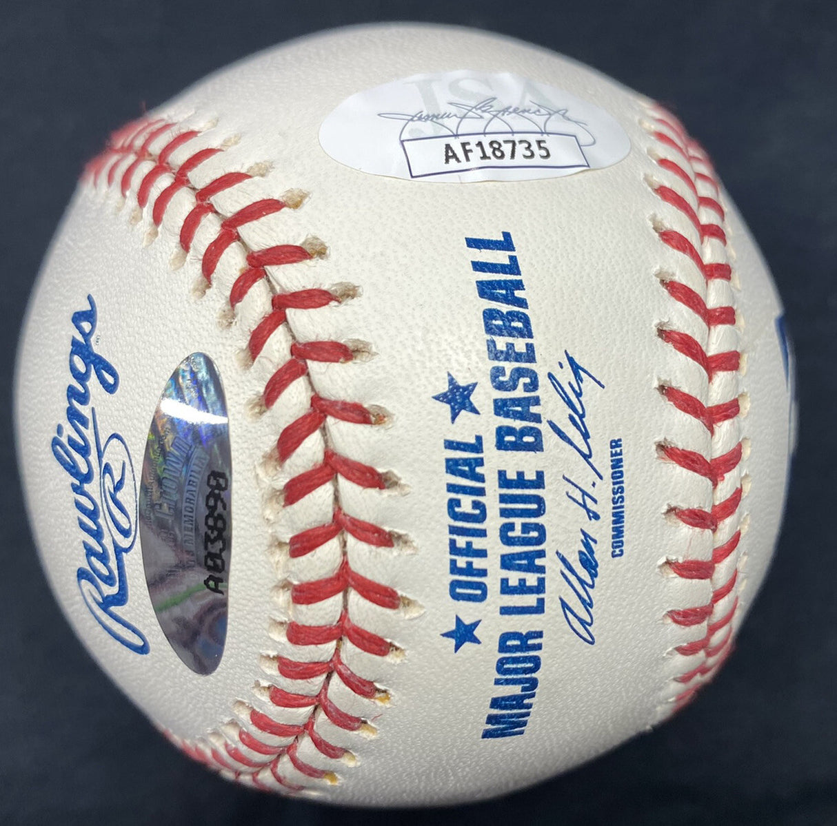 Duke Snider Dem Bums Signed Baseball JSA