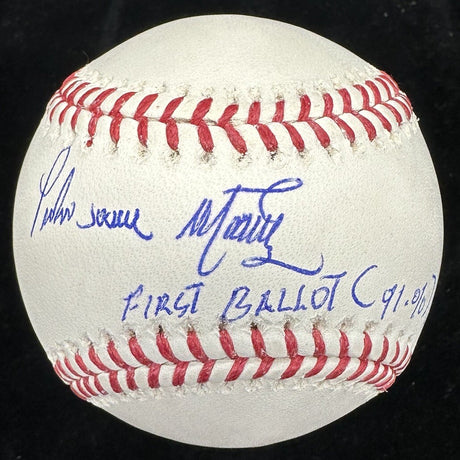 Pedro Jaime Martinez HOF 2015 Signed Baseball JSA