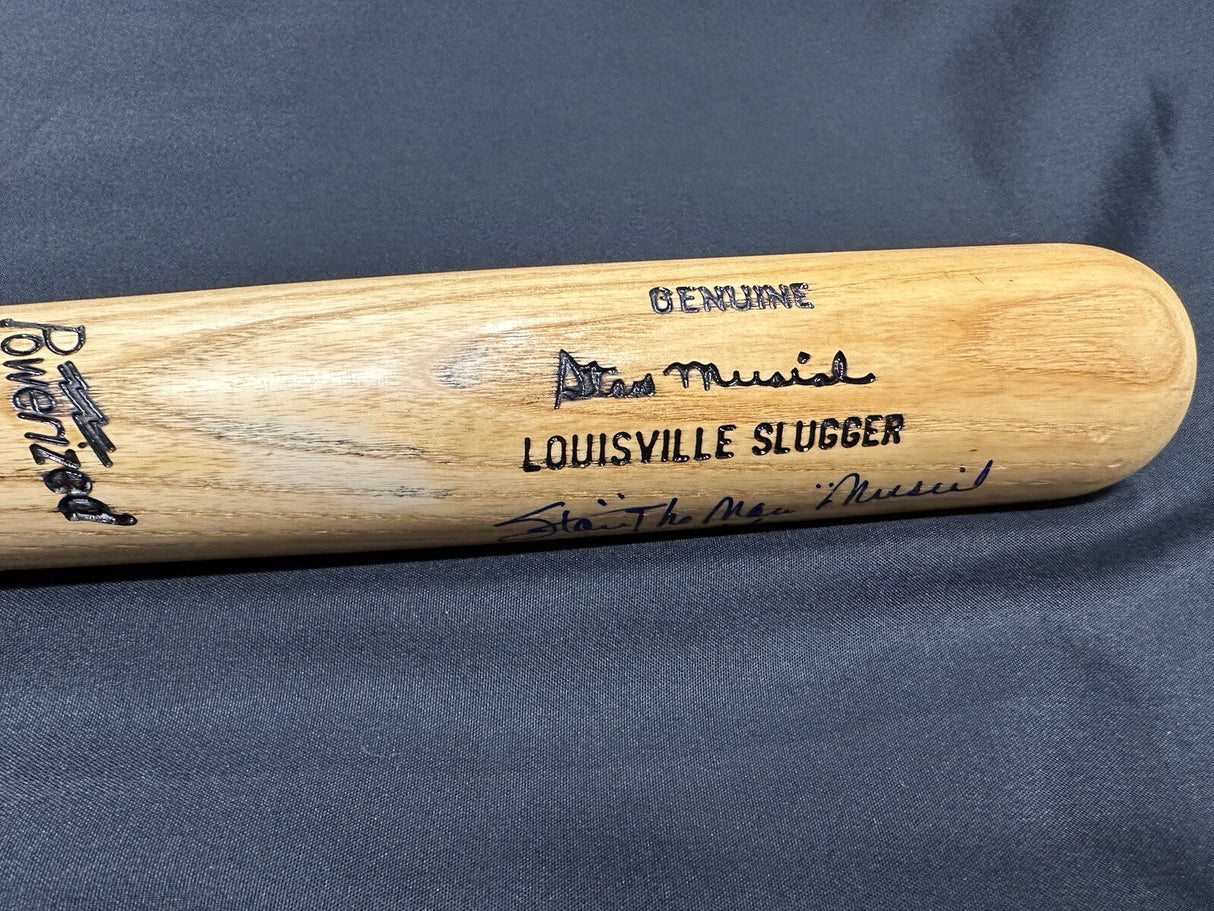 Stan The Man Musial #6 Signed Game Model Louisville Slugger Bat Beckett