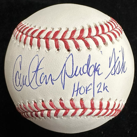 Carlton Pudge Fisk HOF 2K Signed Baseball JSA