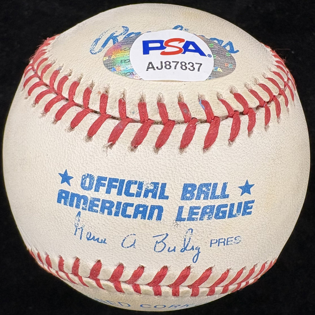 Smokey Robinson Signed Baseball PSA/DNA *Personalization Removed*