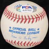 Smokey Robinson Signed Baseball PSA/DNA *Personalization Removed*