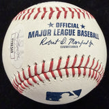 Curt Schilling The Bloody Sock Game Signed Stat Baseball JSA LOA