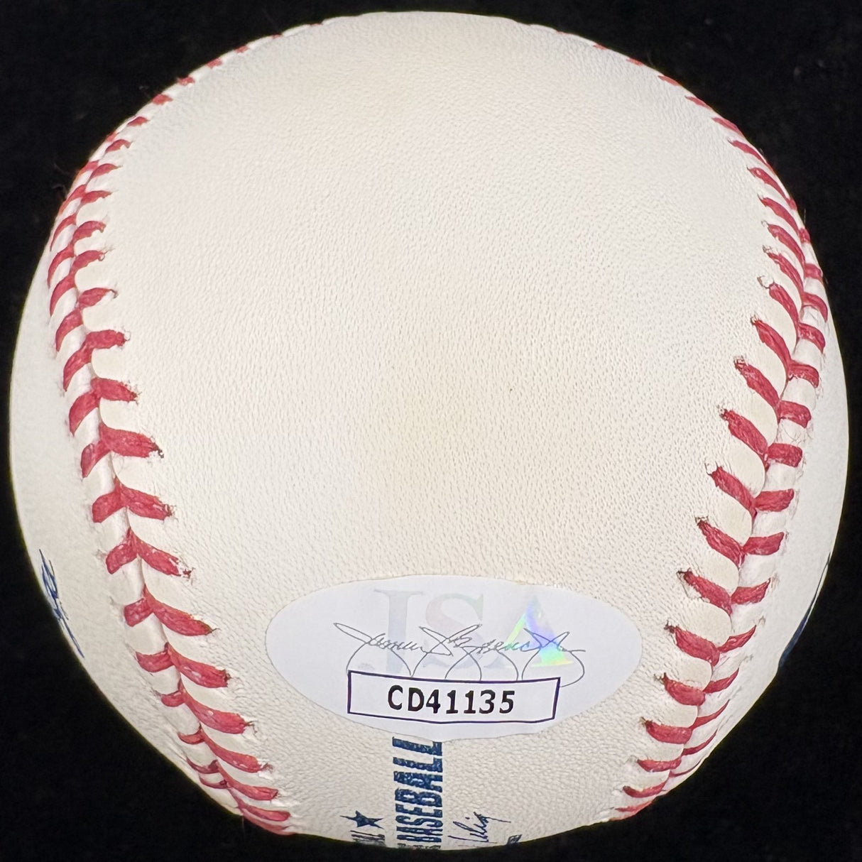 Clarence Thomas Signed Baseball JSA