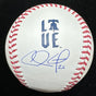Chase Utley Signed Philadelphia Phillies City Connect Logo Baseball Fanatics 