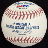 Roy Halladay 03 AL CY 10 NL CY Signed Baseball PSA/DNA
